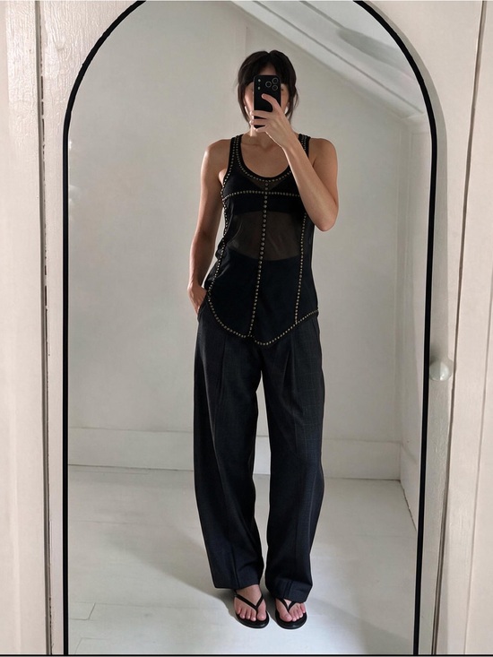 Isabel Marant Tops - Isabel❌sold❌ Marant Black Studded Women's Top